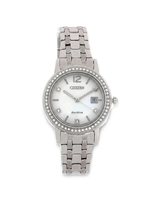 Citizen White Silhouette 29Mm Watch