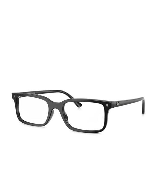 Ray-Ban Black Square-Frame Glasses