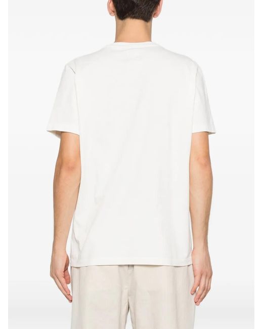 Murphy & Nye White Logo-Print Short-Sleeve T-Shirt for men
