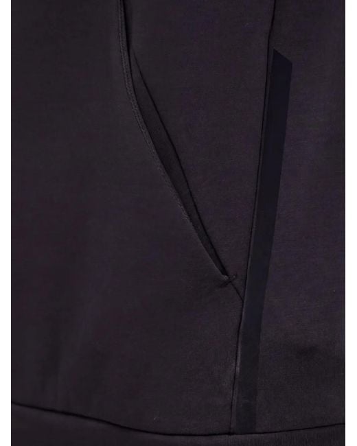 Adidas Blue Designed For Training Logo-Detail Hoodie for men