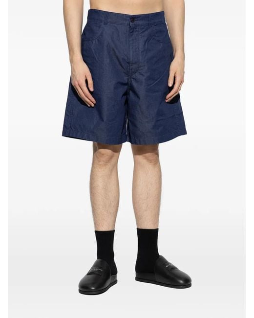Givenchy Blue Logo Shorts for men