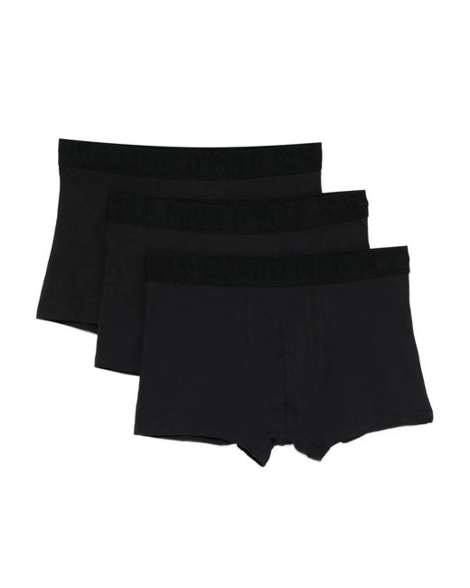 Marc O' Polo Black Logo-Waistband Boxers (Set Of Three) for men