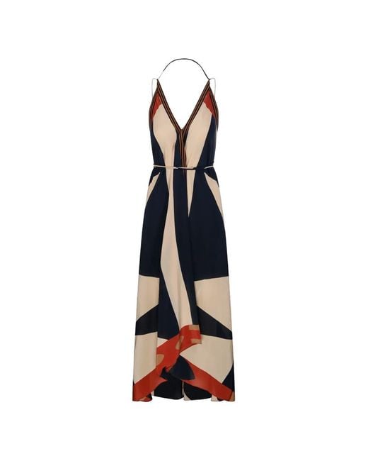 VOLANTIS White Sunset Maxi Dress