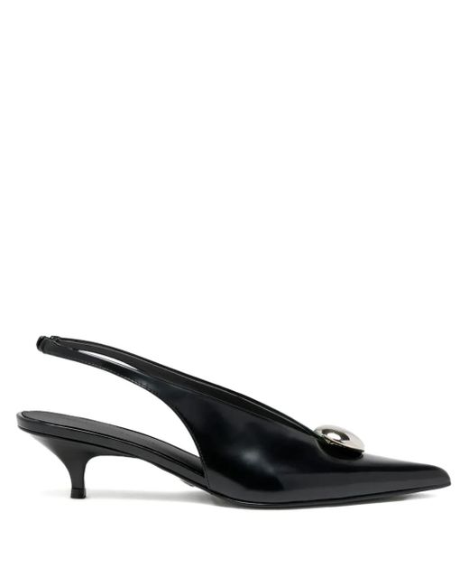 Proenza Schouler Black Pumps Aus Leder