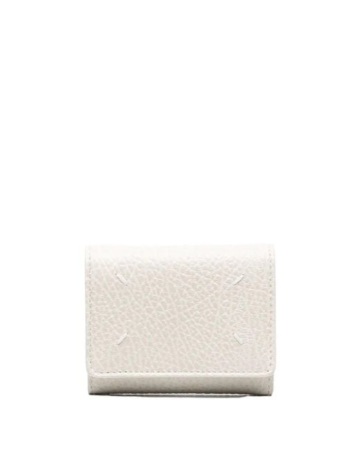 Maison Margiela White Four Stitches Wallet