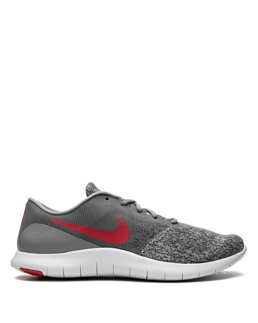 Nike Flex Contact Sneakers in Gray for Men | Lyst