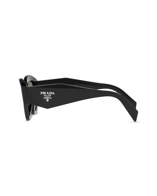 Prada Brown Pr 07Ys Oversize-Frame Sunglasses