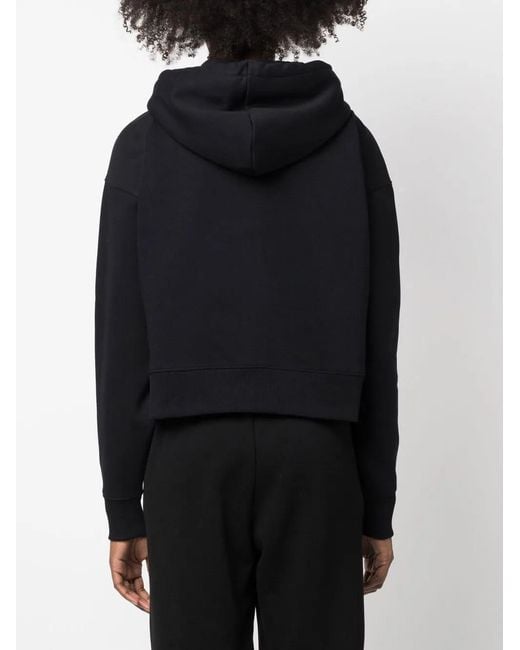 Dickies Black Logo-Patch Zip-Up Hoodie