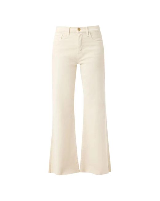 CYCLE White Jean Luna À Coupe Évasée