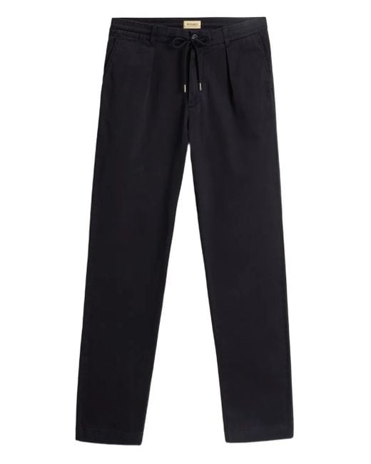 メンズ Woolrich プリーツ パンツ Blue