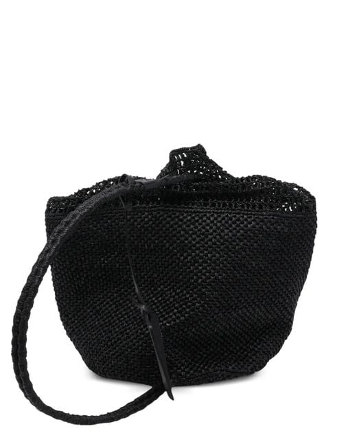 IBELIV Black Sail Coulisse-Closure Bucket Bag