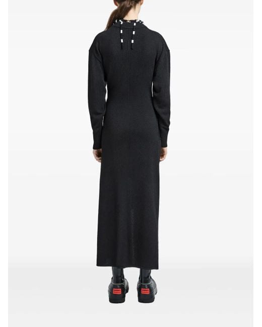 Proenza Schouler Black Luca Midi Dress