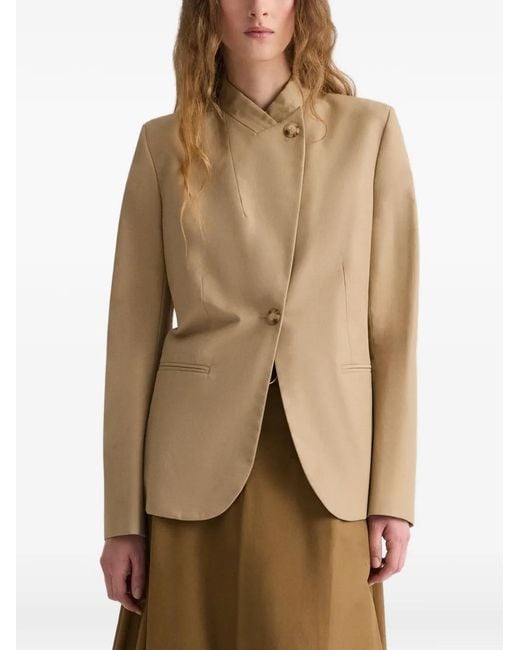 Twp Natural Single-Breasted Blazer