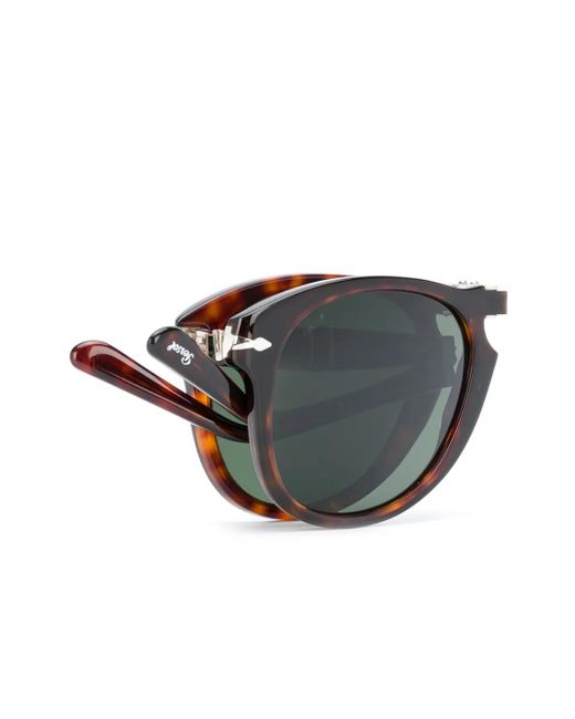 Persol Green Tortoiseshell Frame Sunglasses