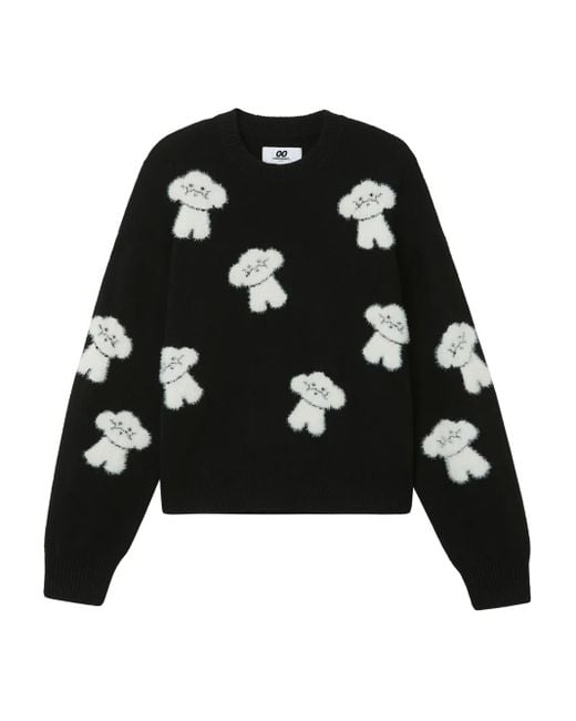 Pull À Manches Longues Chocoolate en coloris Black