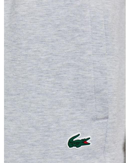 Lacoste Gray Pantalon De Jogging À Logo for men