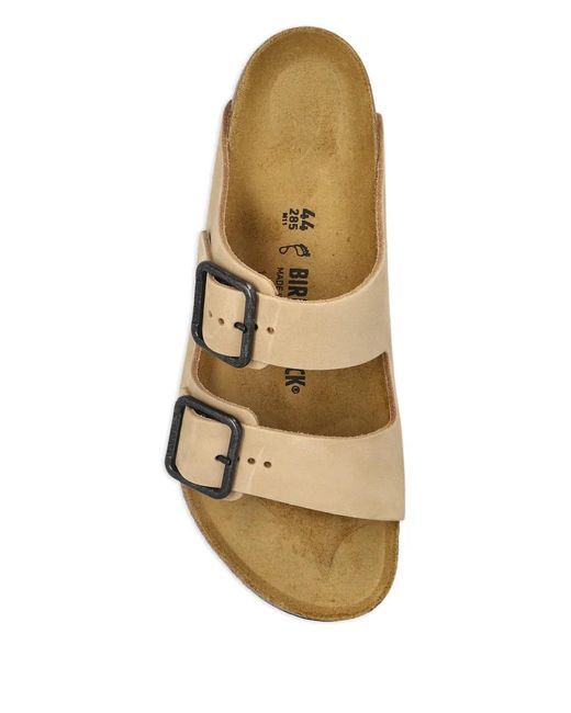 Birkenstock Brown Arizona Buckled Straps for men