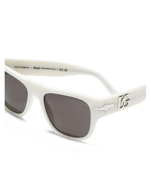Dolce & Gabbana X Persol Zonnebril Met Vierkant Montuur in het Gray voor heren