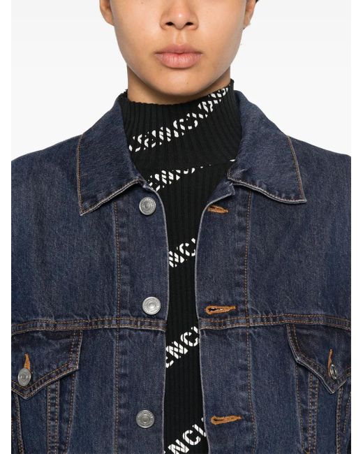 Balenciaga Blue Hourglass Jacket