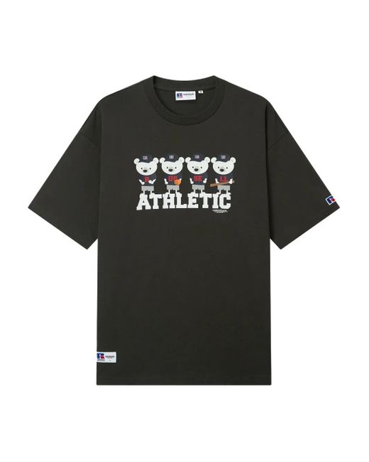 Chocoolate Black Graphic Print T-Shirt for men