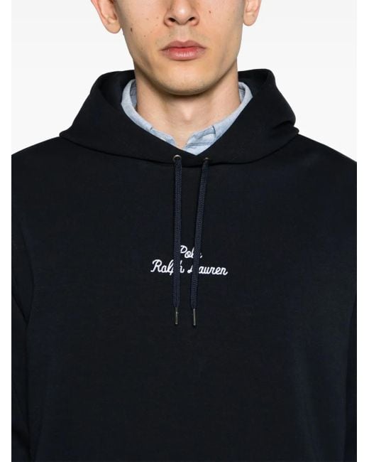 メンズ Polo Ralph Lauren ロゴ パーカー Blue