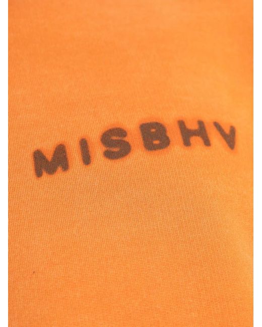 Hoodie En Coton À Logo Imprimé M I S B H V pour homme en coloris Orange