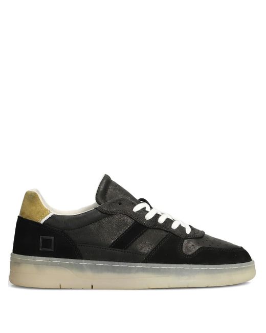 Date Black Court 2.0 Suede Sneakers for men