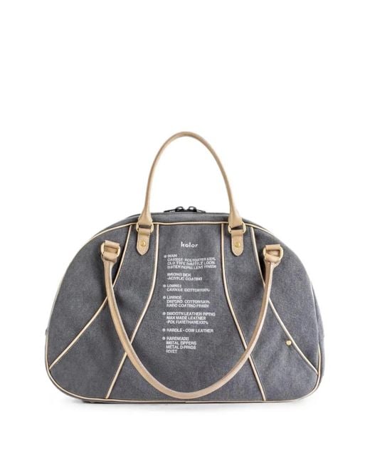Borsa Tote di Kolor in Gray da Uomo