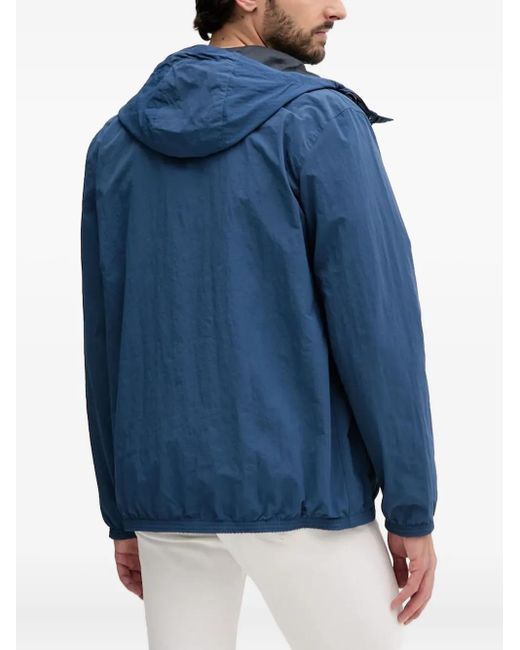 Barbour Blue Hooded Jacket for men