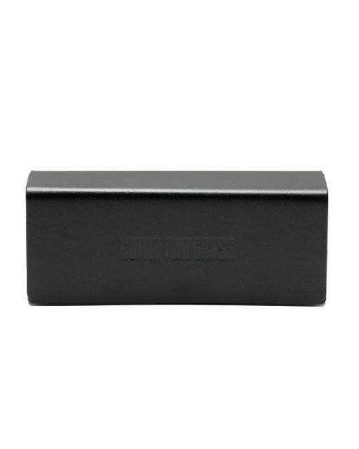 Juun.J Gray Embossed Internal Logo Sunglasses