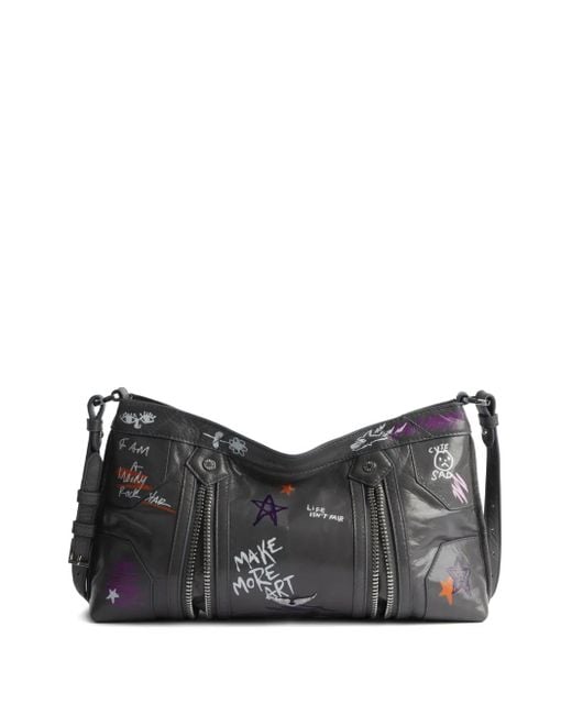 Zadig & Voltaire Gray Sunny Moody Humberto Bag