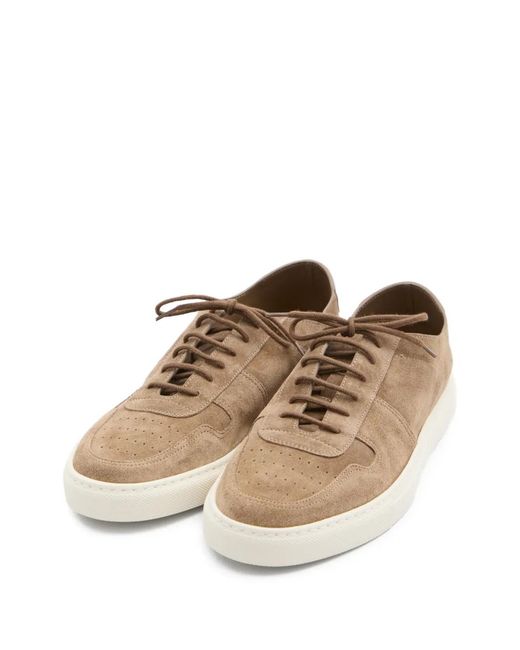 Common Projects Brown Bball Slim Deconstructed Sneakers for men