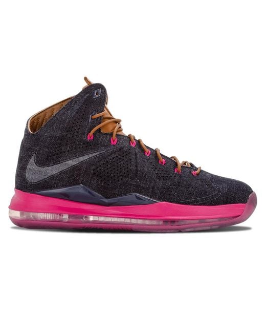 Nike Blue Lebron 10 Ext Qs 'denim' Shoes for men