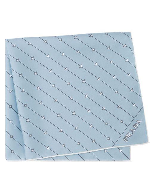 prada silk scarf