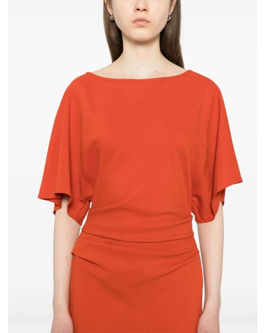 Staud Amelie ドレス Red