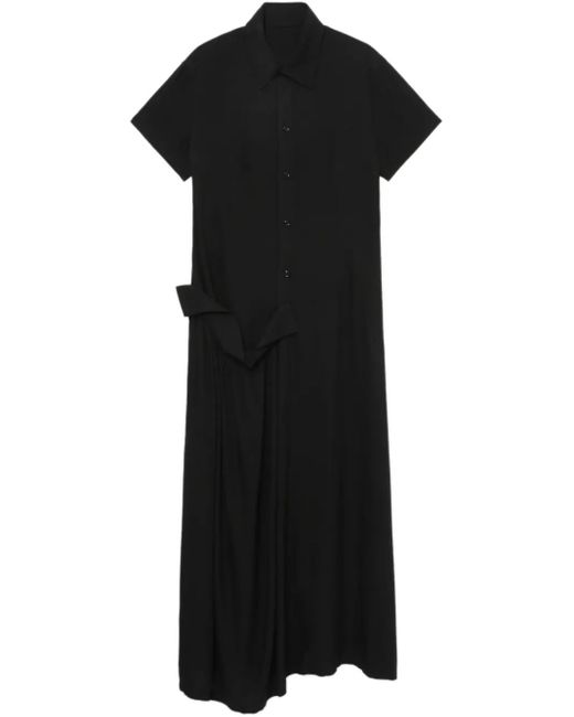 Y's Yohji Yamamoto ボタン ドレス Black