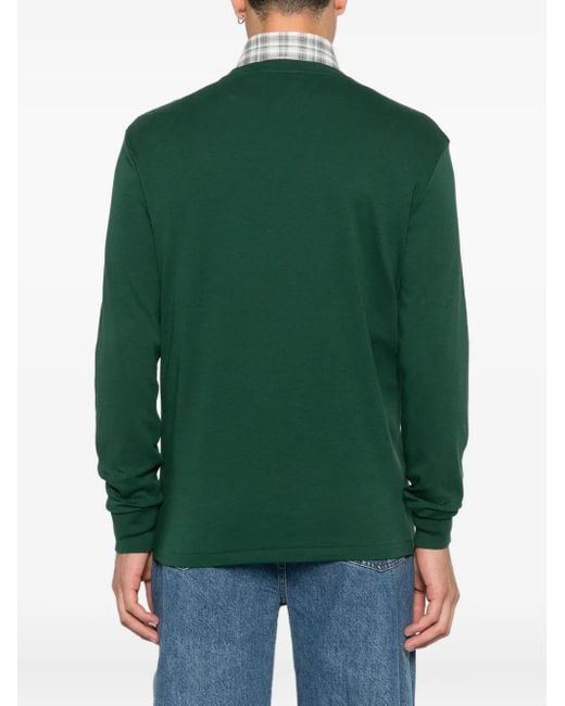 Maglione A Girocollo A Maniche Lunghe di Polo Ralph Lauren in Green da Uomo