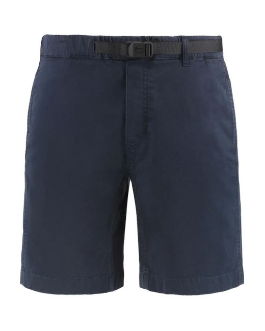 Woolrich Blue Easy Bermuda Shorts for men