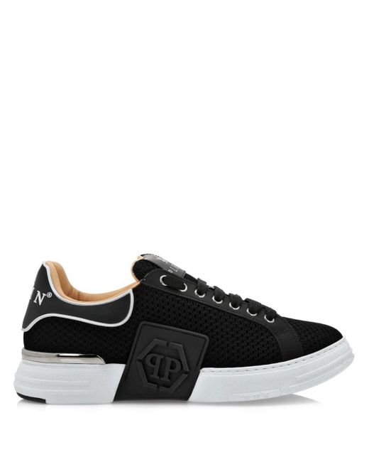 Sneakers Hexagon di Philipp Plein in Black