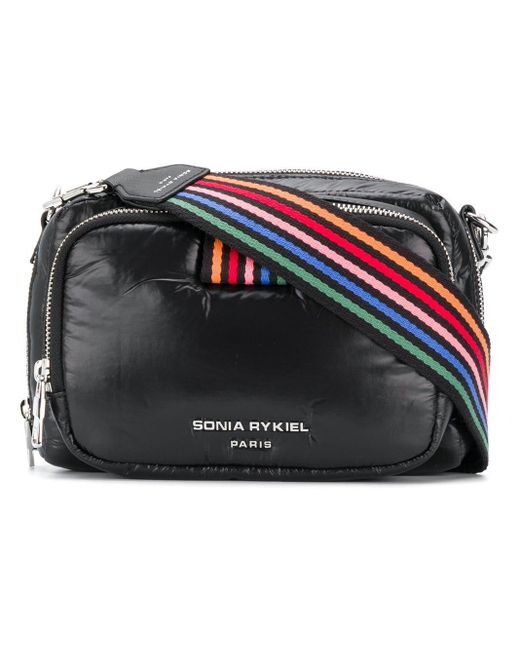 Sonia Rykiel Black Forever Nylon Camera Bag