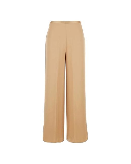 Forte_forte Natural Elasticated-Panel Trousers