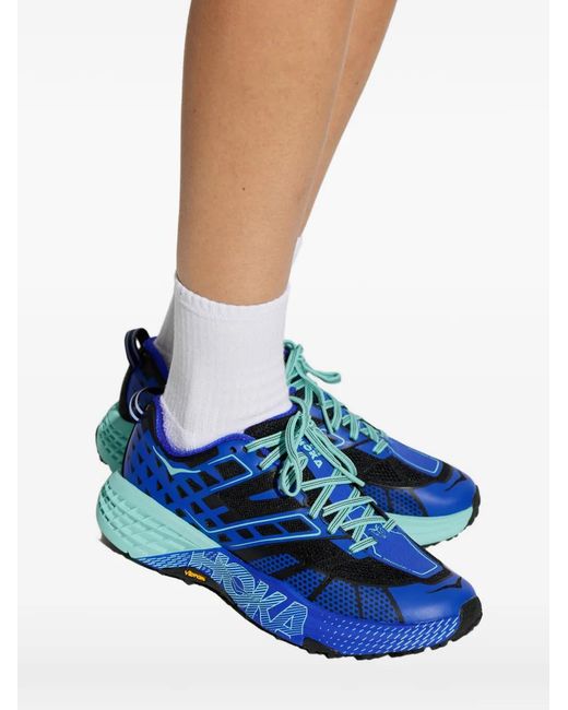 Hoka One One Blue Speedgoat 2 Sneakers