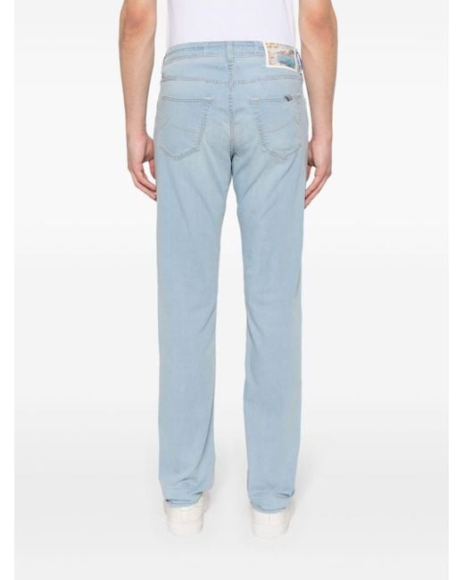 Jacob Cohen Blue Bard Slim-fit Jeans for men