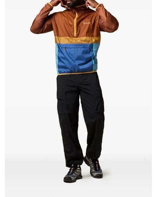 COTOPAXI Blue Teca Hooded Jacket for men