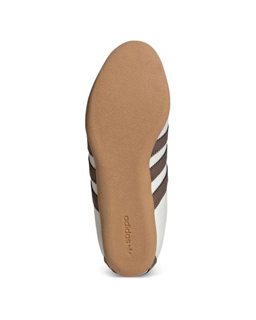 Adidas White Narrow Fit Lace-Up Sneakers For