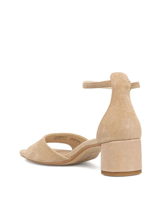 Vagabond Natural 45Mm Piper Block-Heel Ankle-Strap Sandals