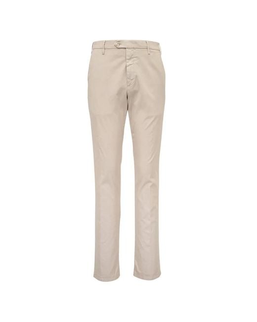 Canali Natural Twill Trousers for men