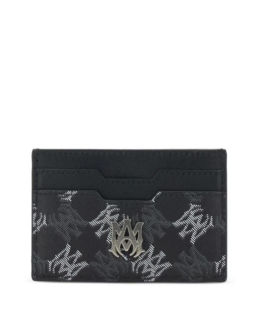 Amiri Black Ma Quad Card Holder for men
