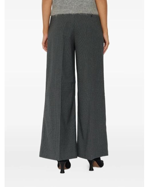 Munthe Gray Houndstooth Trousers