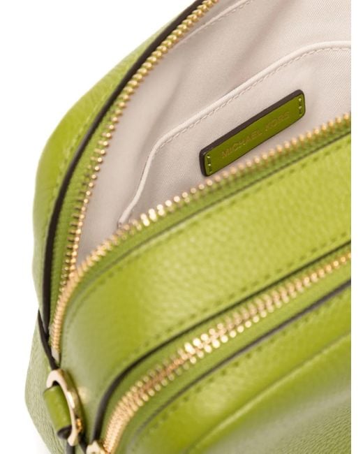 Michael Kors Green Camera Crossbody Bag